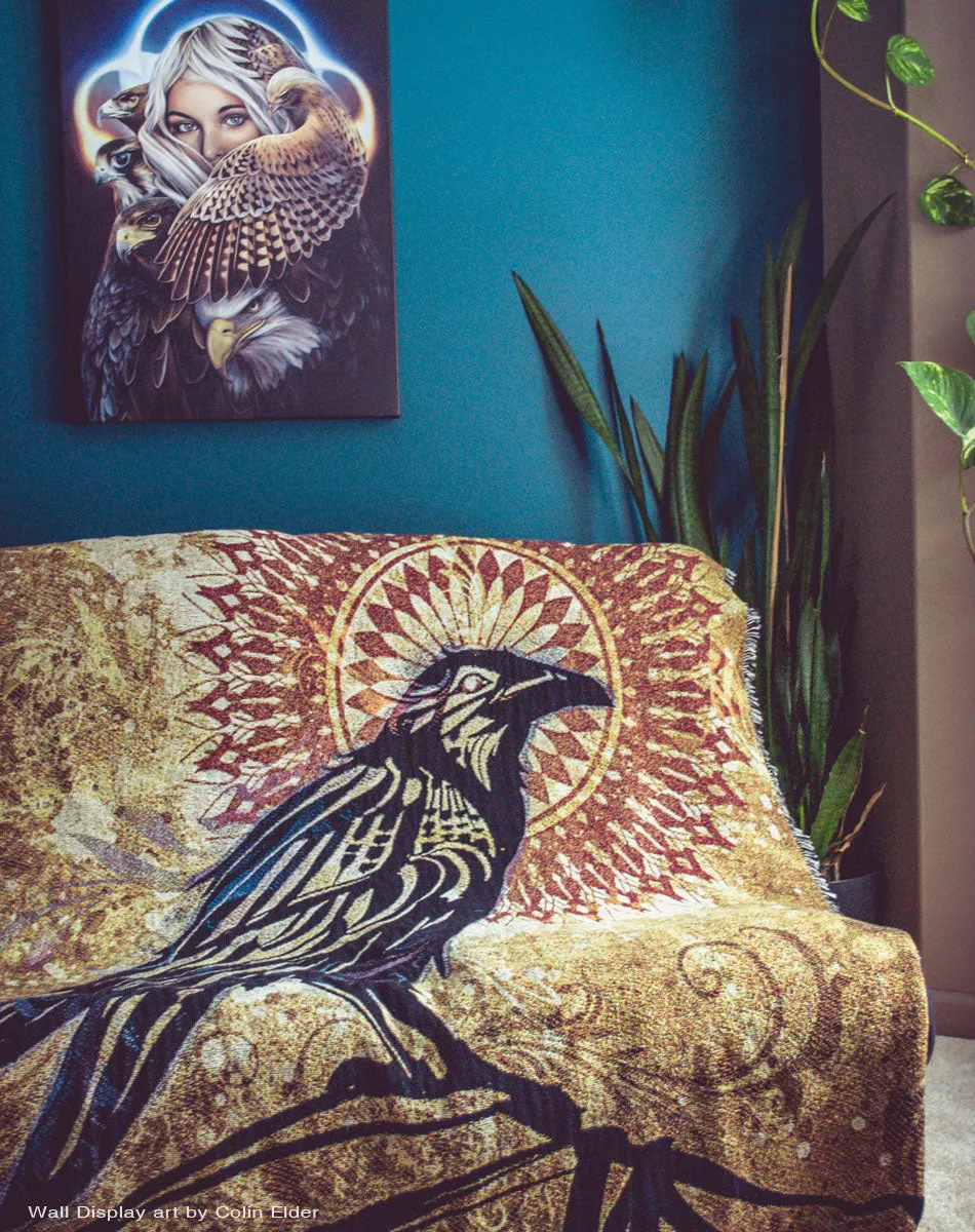 Raven Magic - Woven Blanket