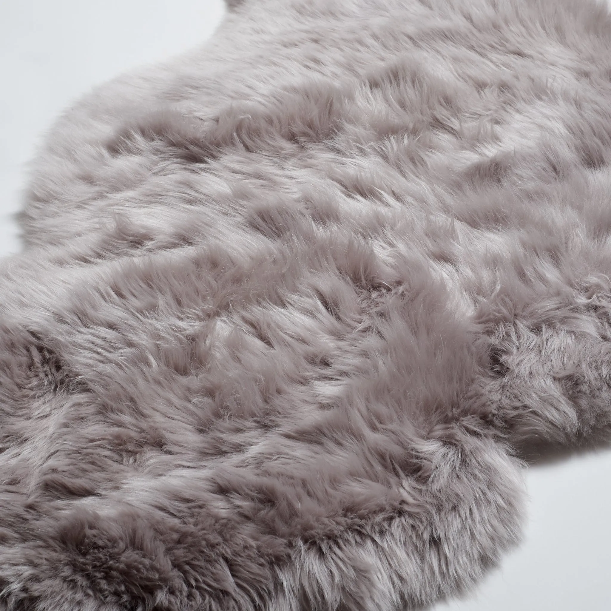 Real Sheepie: Long - Warm Grey