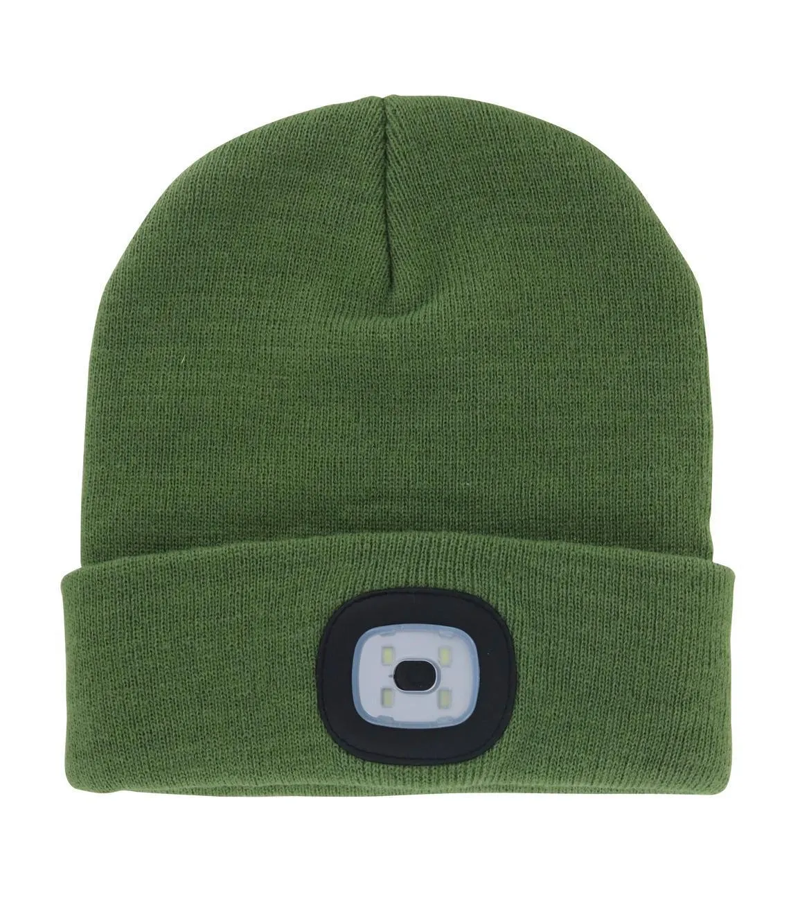 Rechargeable LED Beanie Green