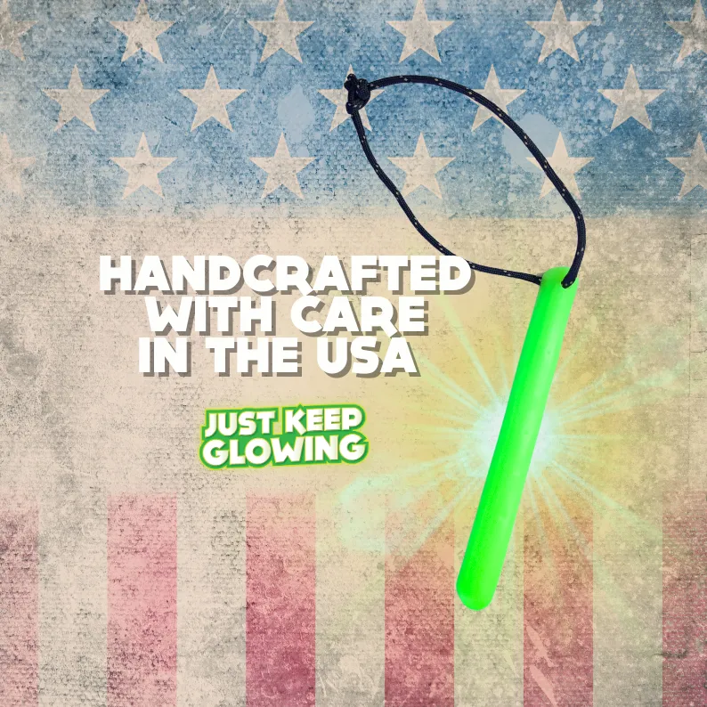 Reusable Glow Sticks - Eco-Friendly, Rechargeable & Made in USA