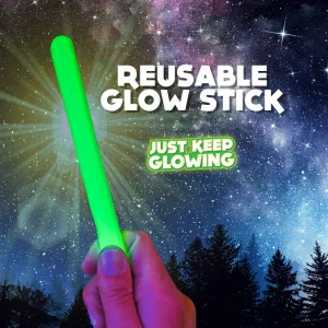 Reusable Glow Sticks - Eco-Friendly, Rechargeable & Made in USA
