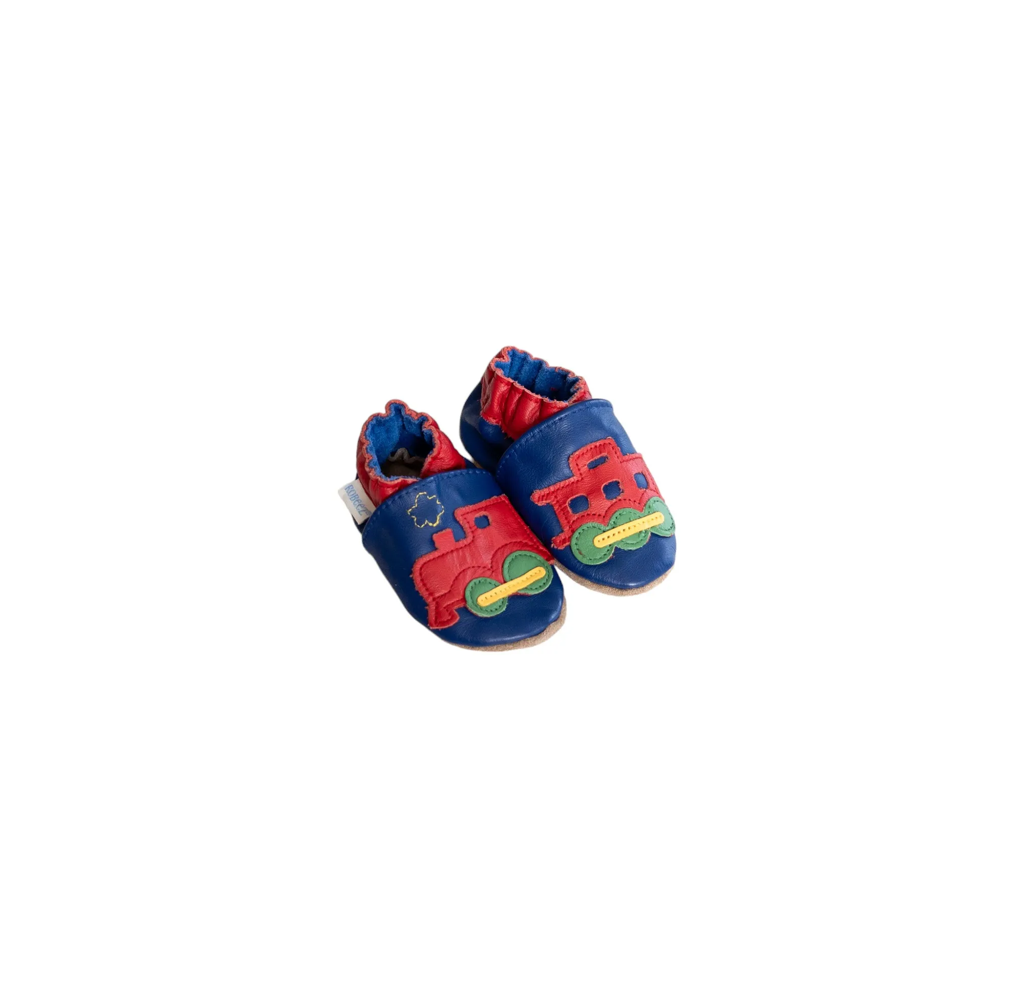 Robeez train soft soles 0-6m