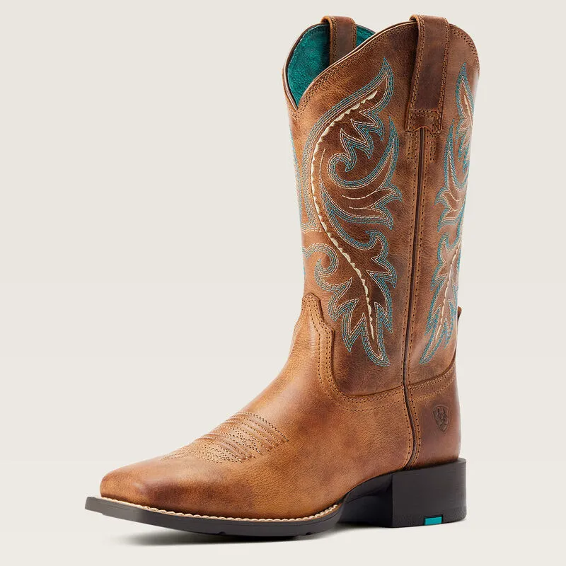 Round Up Woman's Back Zip Western Boot | 10044432
