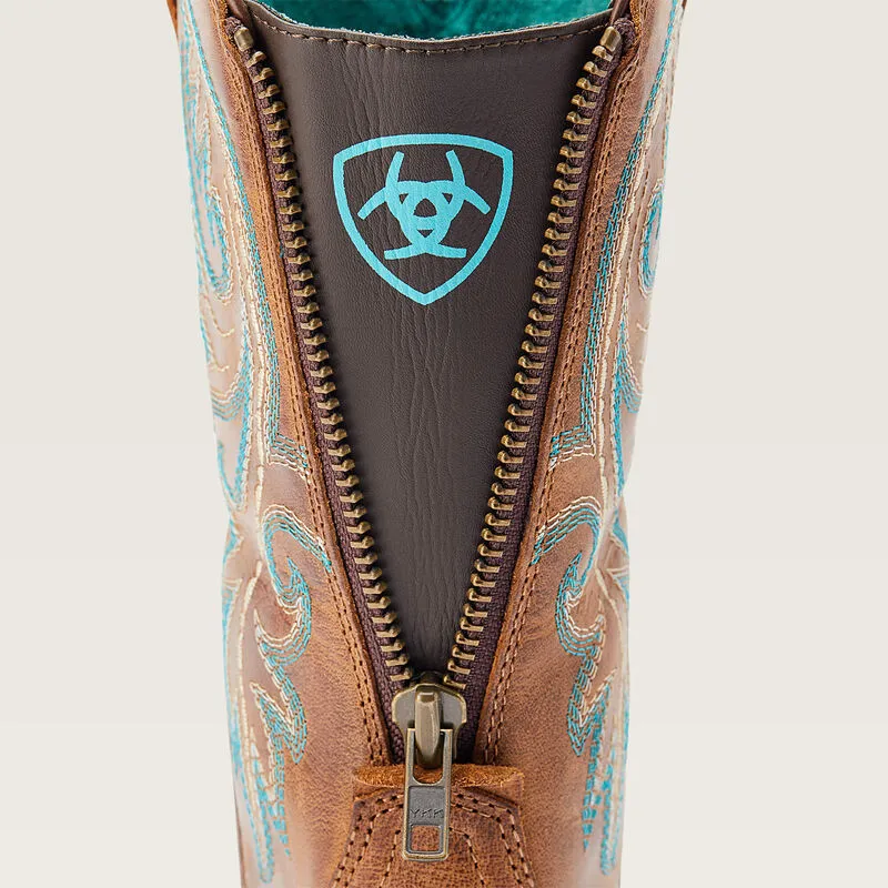 Round Up Woman's Back Zip Western Boot | 10044432