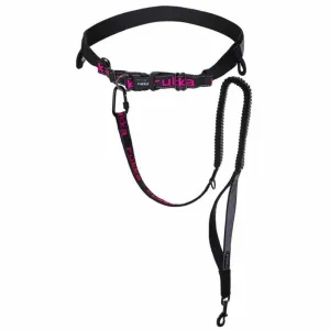 Rukka Pets Hiking Running Belt and Leash Pink