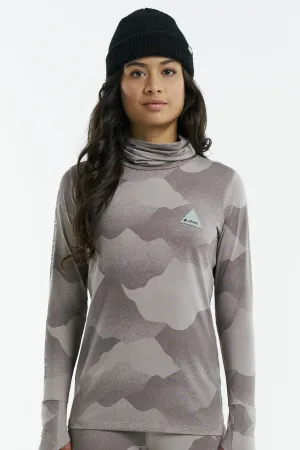 SAMPLE - Women's Moss Light Base Layer Top-Shadows limestone