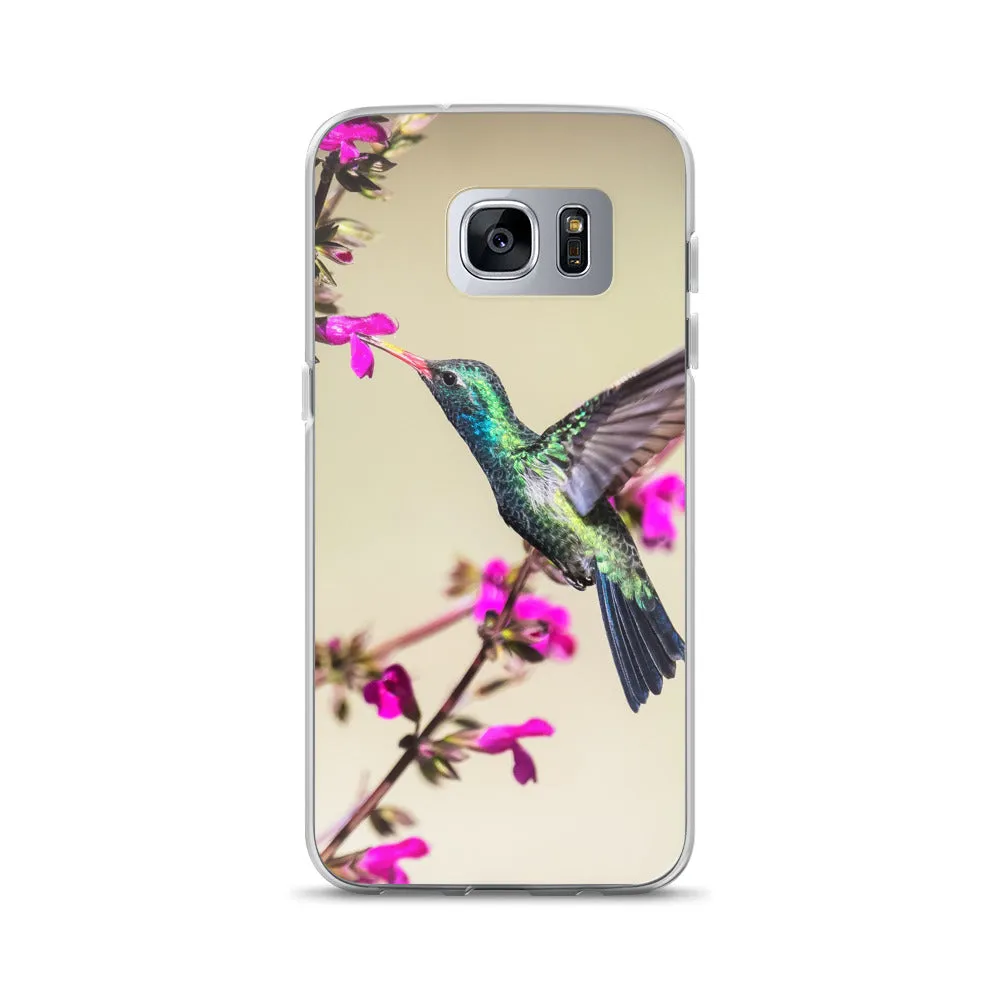 Samsung Phone Case with Hummingbird