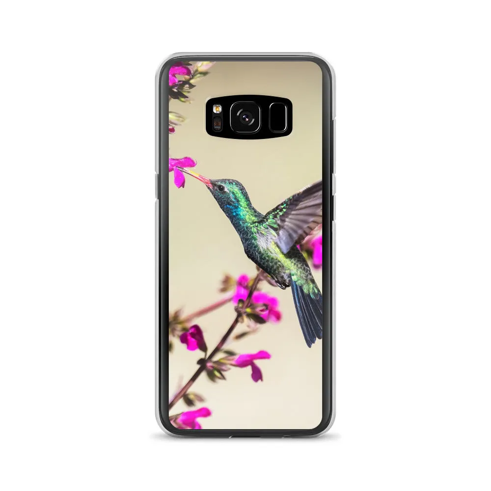 Samsung Phone Case with Hummingbird