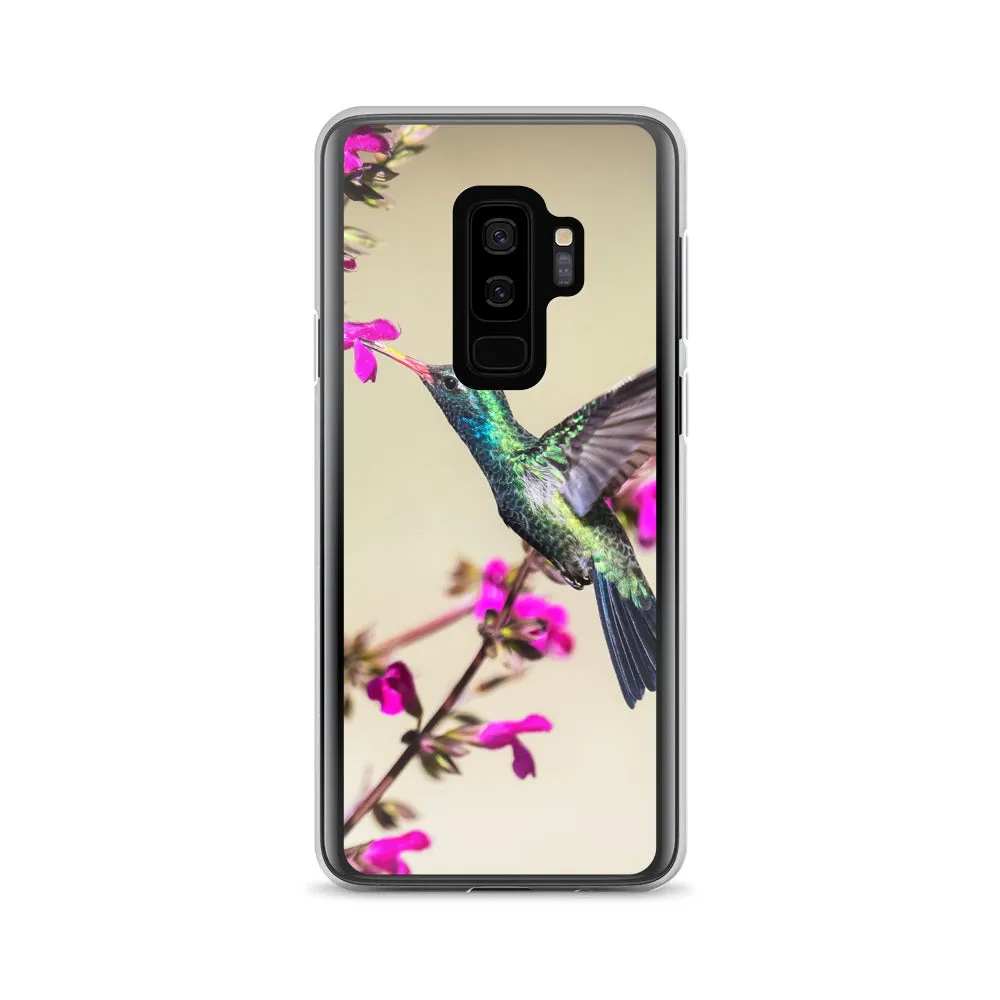 Samsung Phone Case with Hummingbird