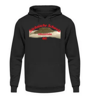 Sächsiche Schweiz - Lilienstein  - Unisex Kapuzenpullover Hoodie