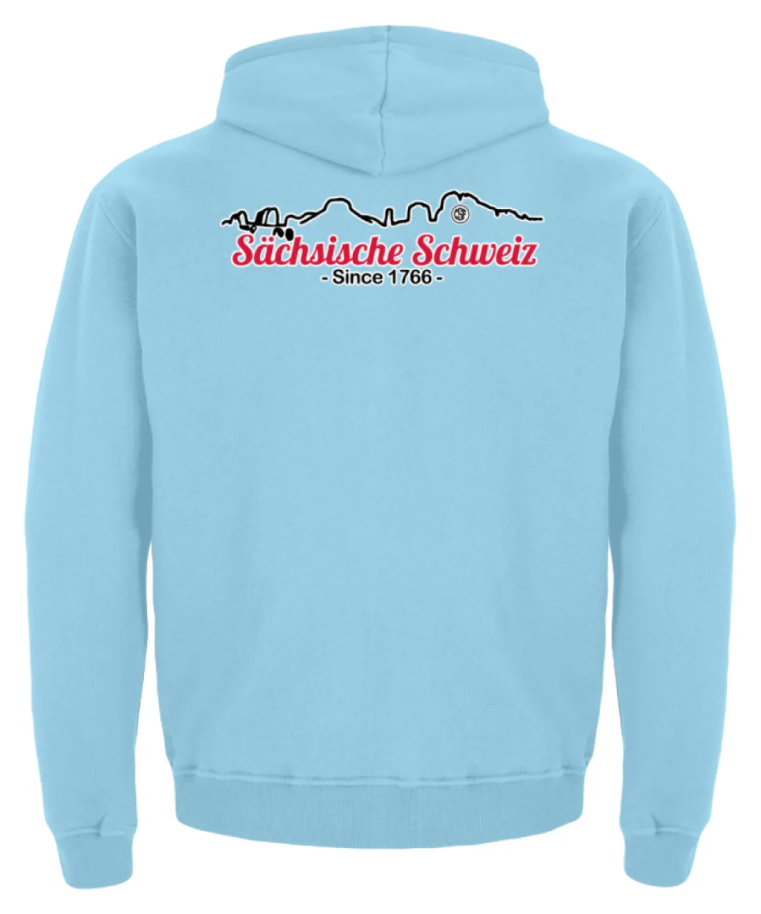 Sächsiche Schweiz - Skyline  - Kinder Hoodie
