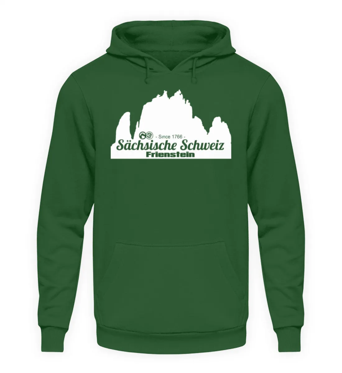 Sächsische Schweiz - Frienstein  - Unisex Kapuzenpullover Hoodie