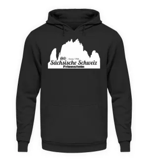 Sächsische Schweiz - Frienstein  - Unisex Kapuzenpullover Hoodie