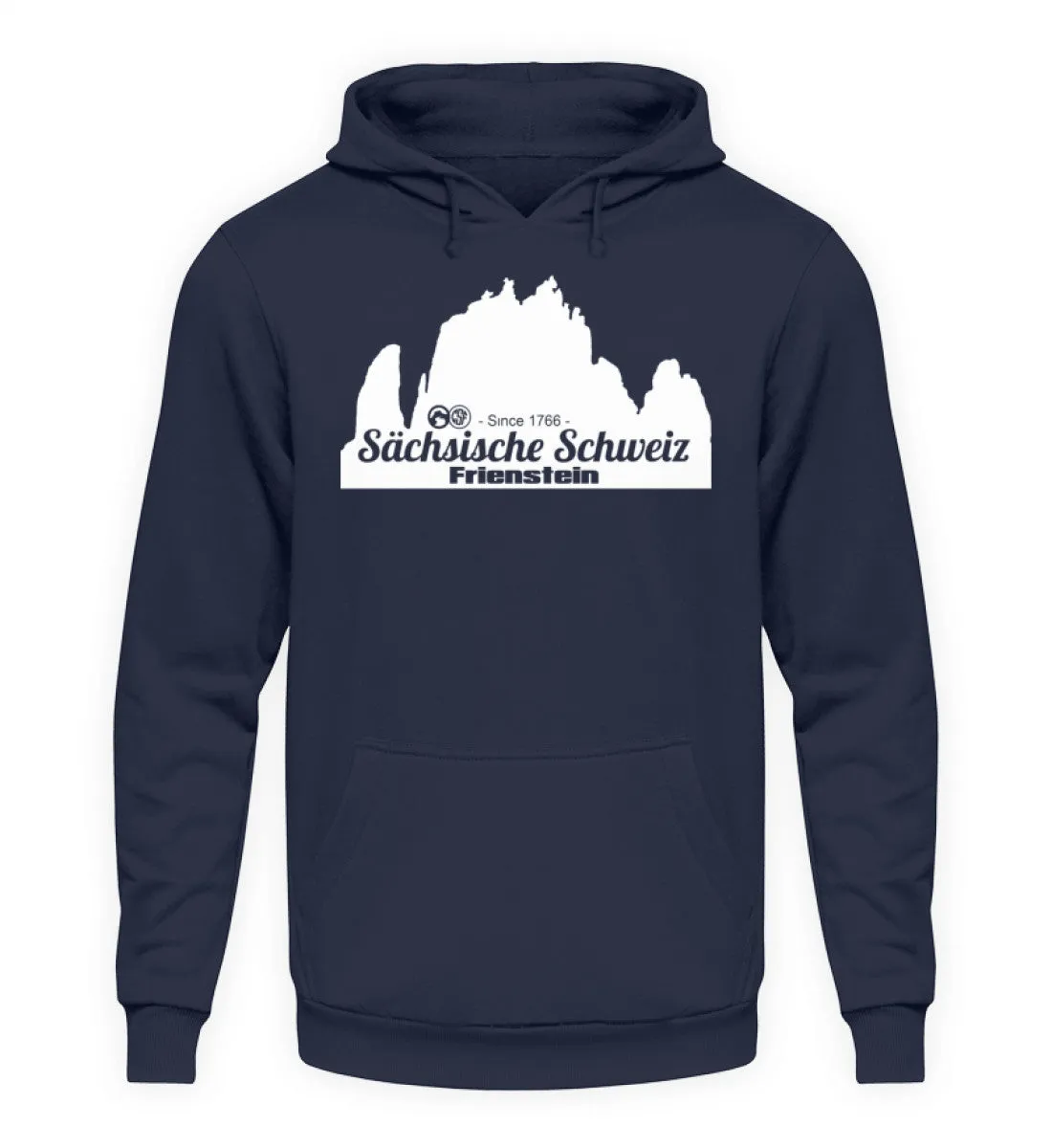 Sächsische Schweiz - Frienstein  - Unisex Kapuzenpullover Hoodie