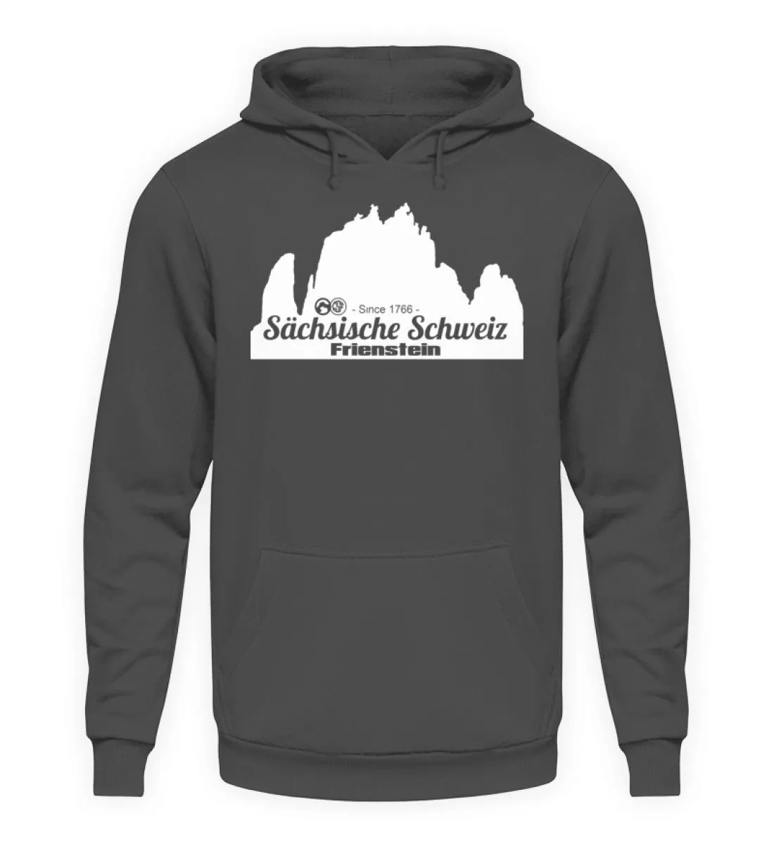 Sächsische Schweiz - Frienstein  - Unisex Kapuzenpullover Hoodie