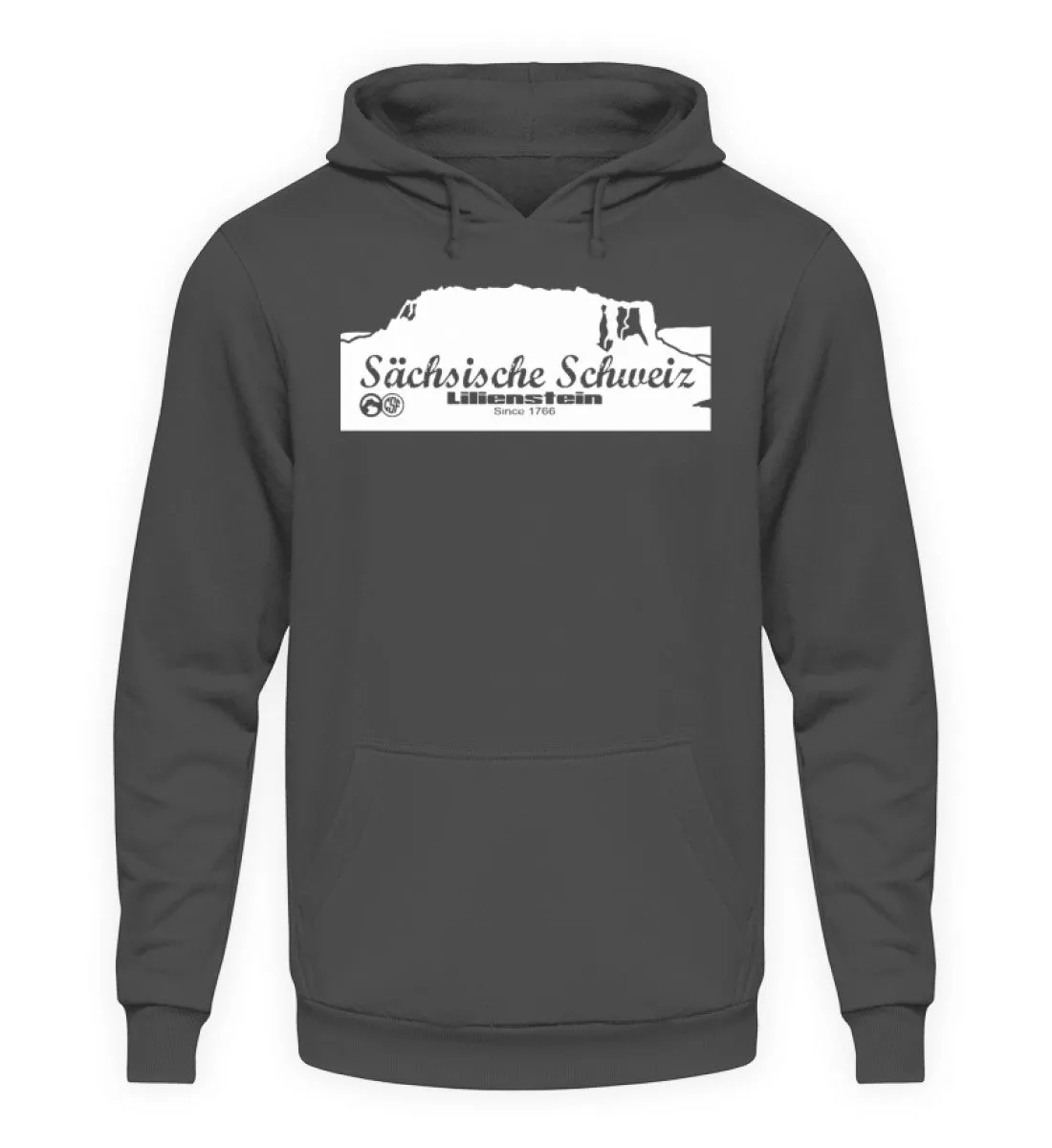 Sächsische Schweiz - Lilienstein  - Unisex Kapuzenpullover Hoodie