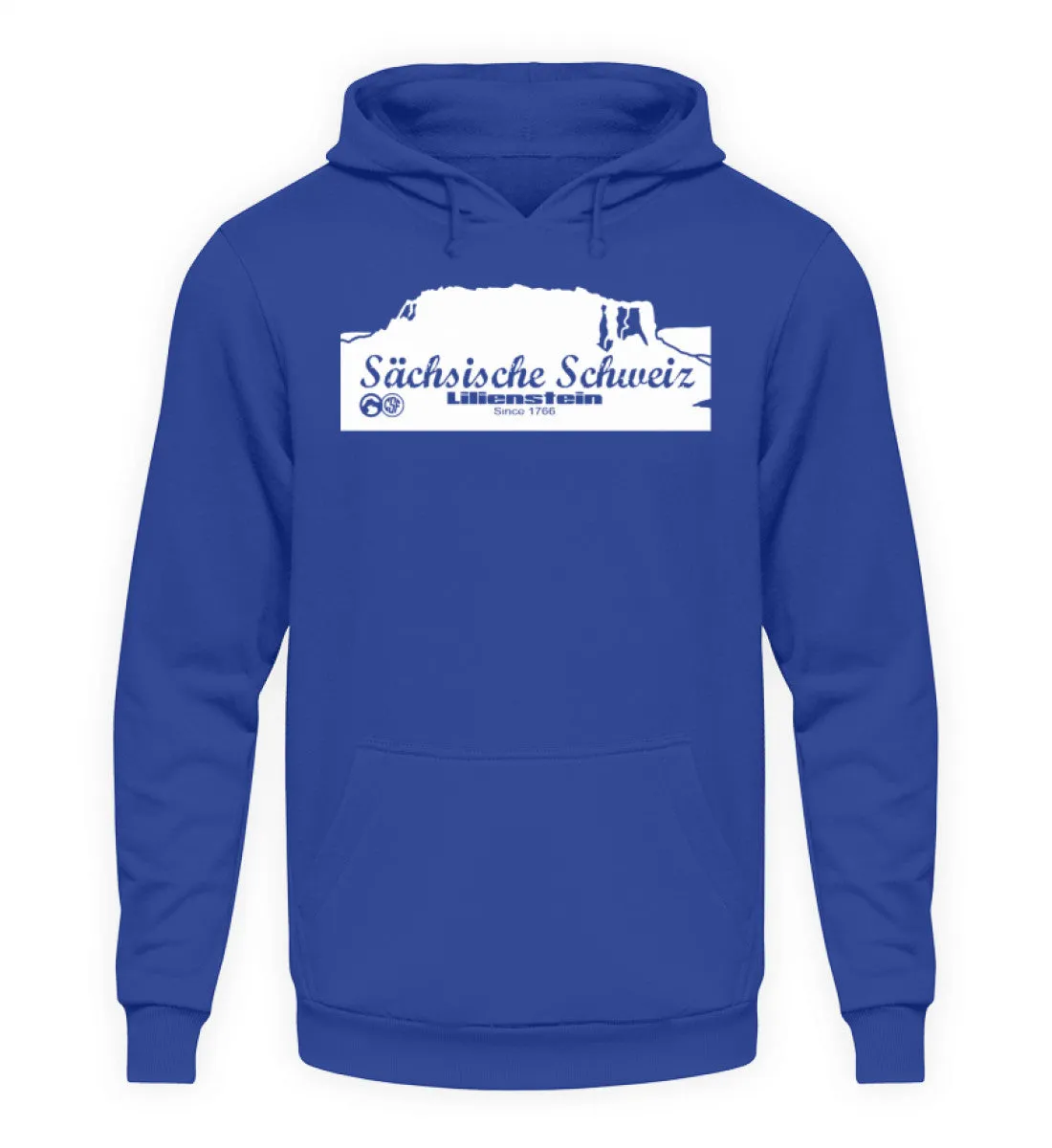 Sächsische Schweiz - Lilienstein  - Unisex Kapuzenpullover Hoodie