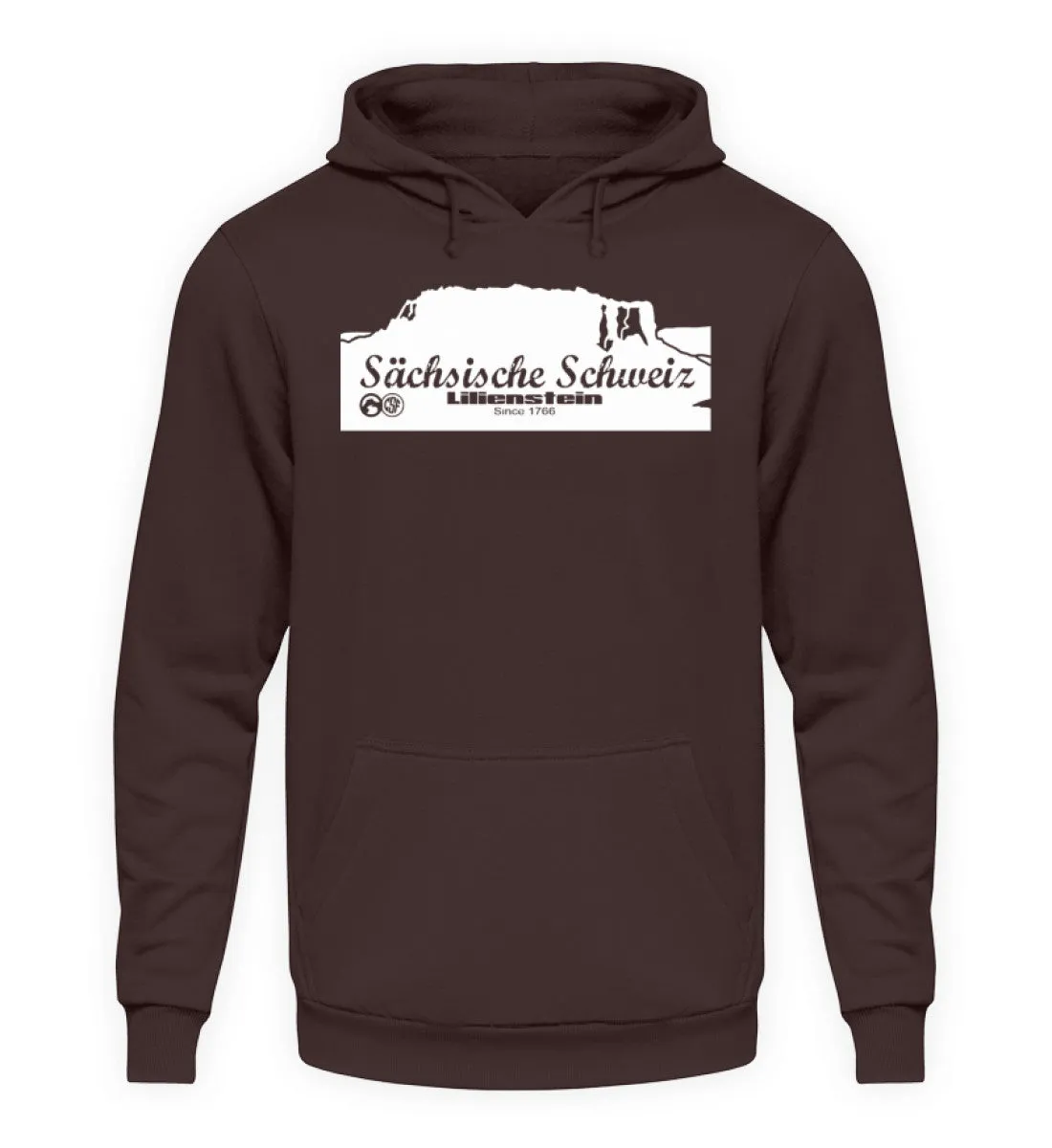 Sächsische Schweiz - Lilienstein  - Unisex Kapuzenpullover Hoodie