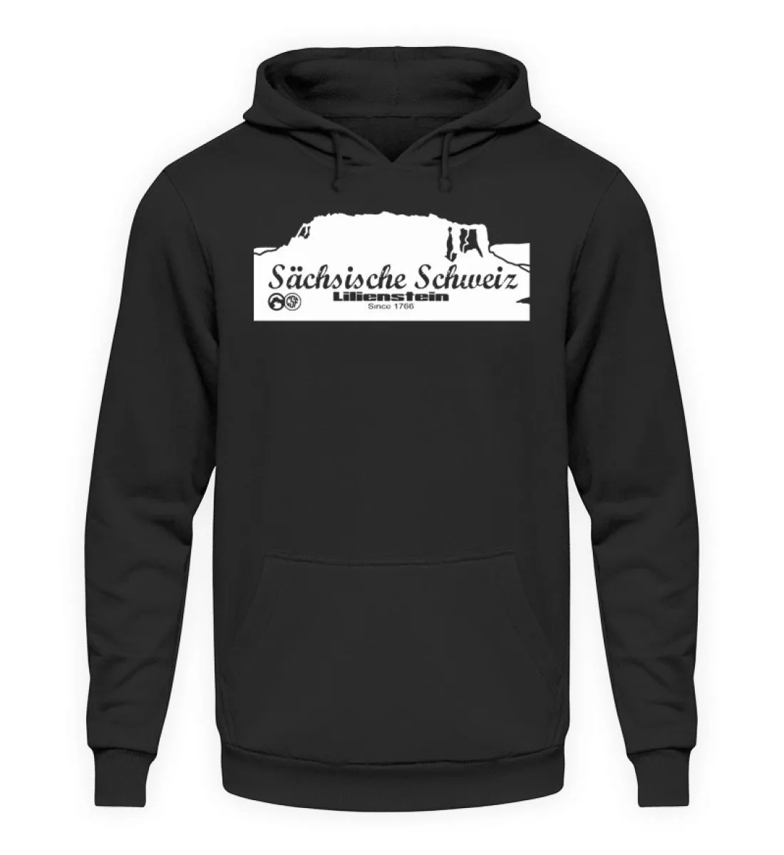 Sächsische Schweiz - Lilienstein  - Unisex Kapuzenpullover Hoodie