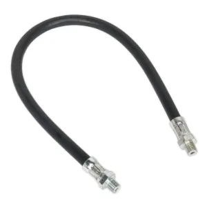 Sealey Rubber Delivery Hose Flexible 450mm 1/8"BSP