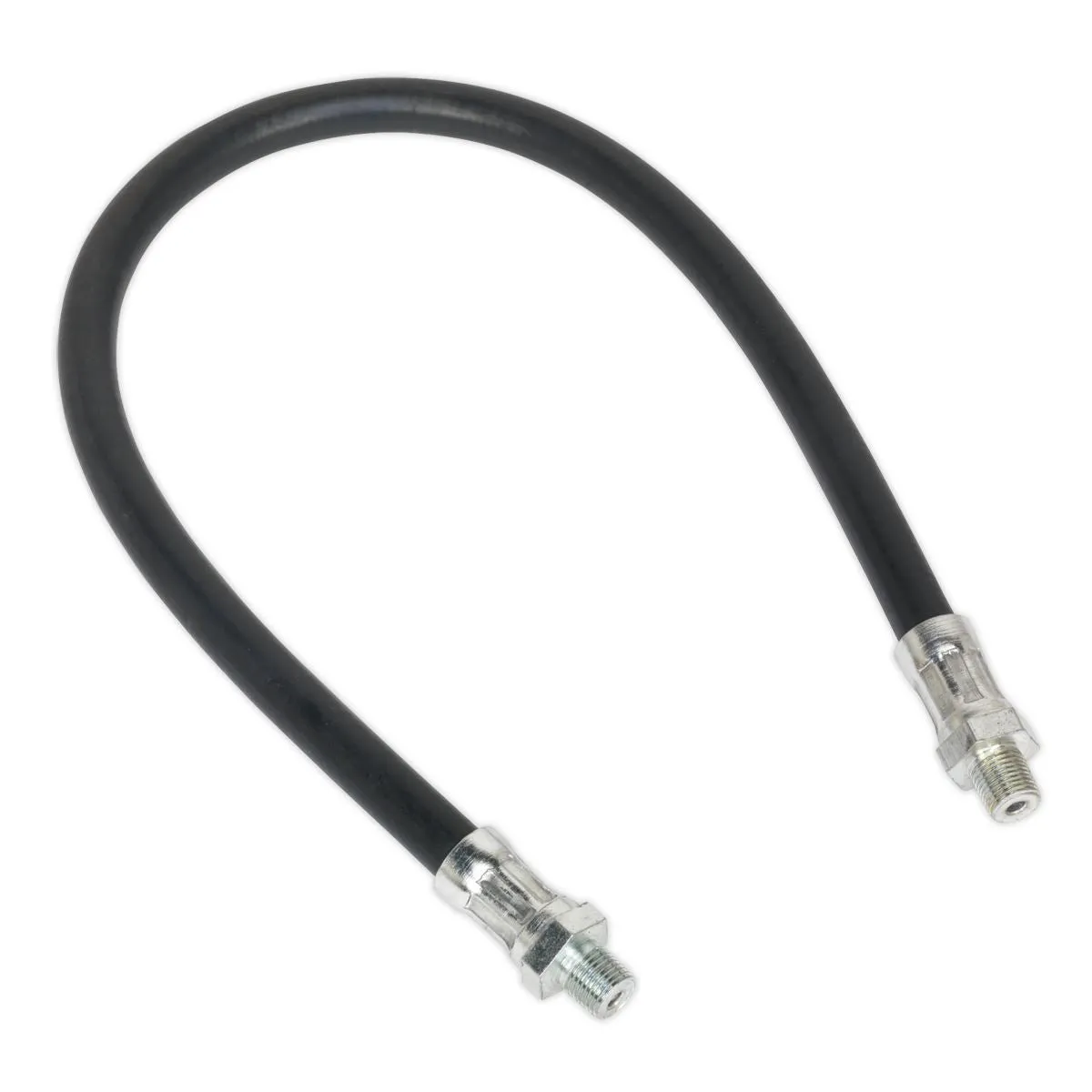 Sealey Rubber Delivery Hose Flexible 450mm 1/8"BSP