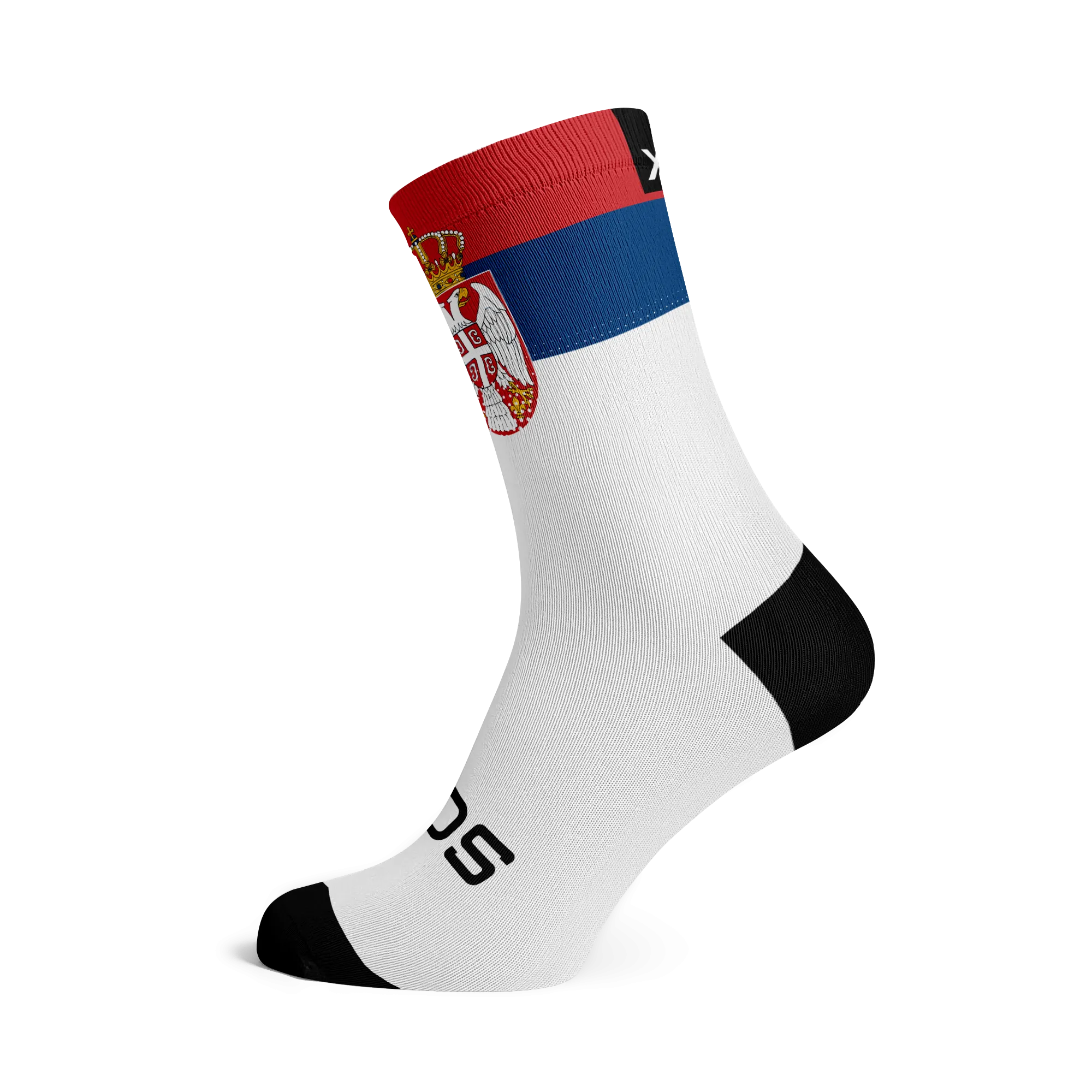 Serbia Flag Socks