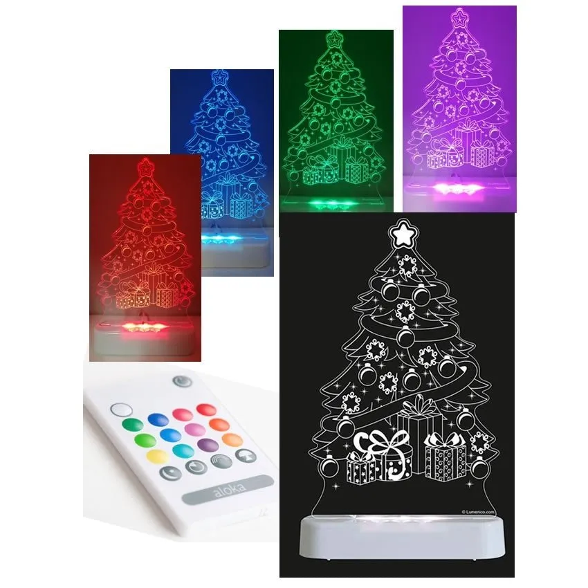 SleepyLights LED Multi Colour Night Light - Christmas Tree - Ex Display