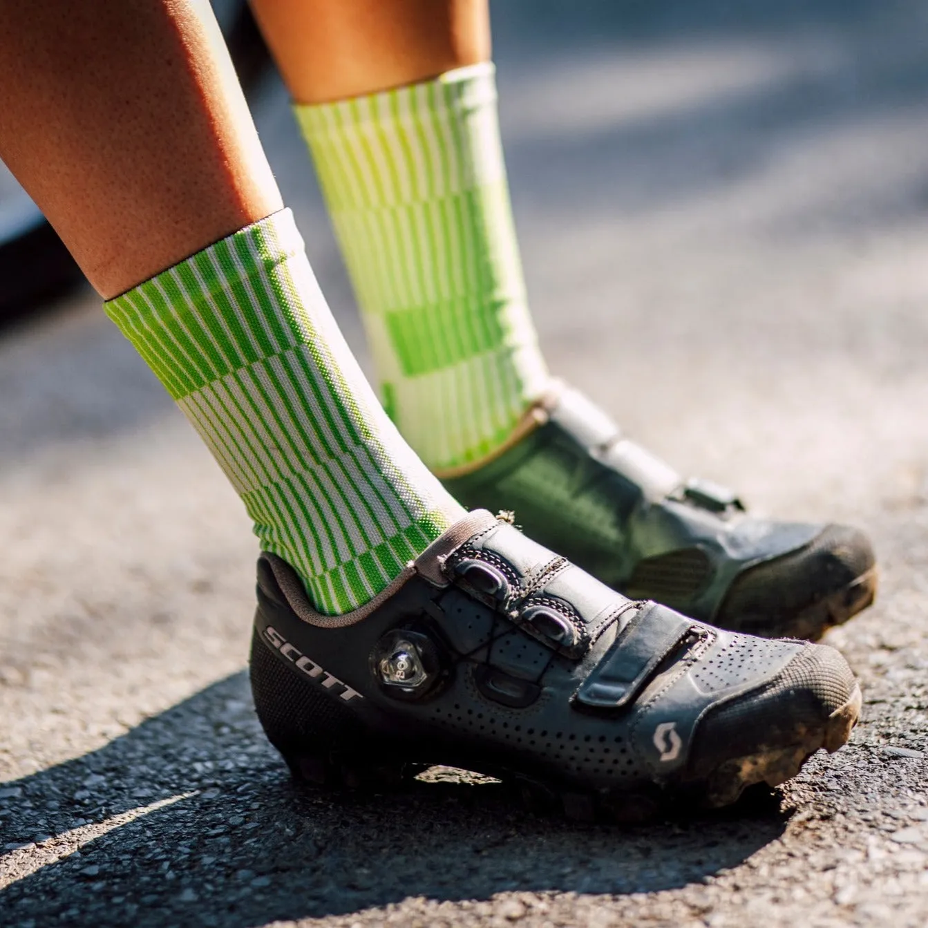 Slight Green Socks
