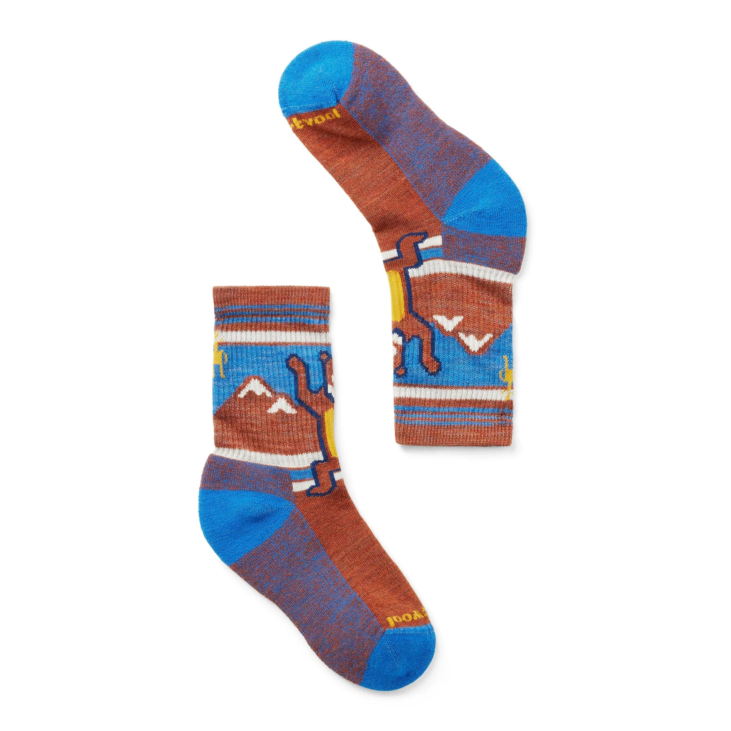 Smartwool Kids Hike Light Cushion Hiking Bear Crew Socks