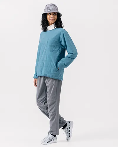 Snow Peak - Flexible Insulated Pullover - Light Blue