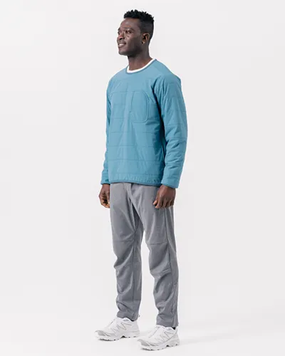 Snow Peak - Flexible Insulated Pullover - Light Blue