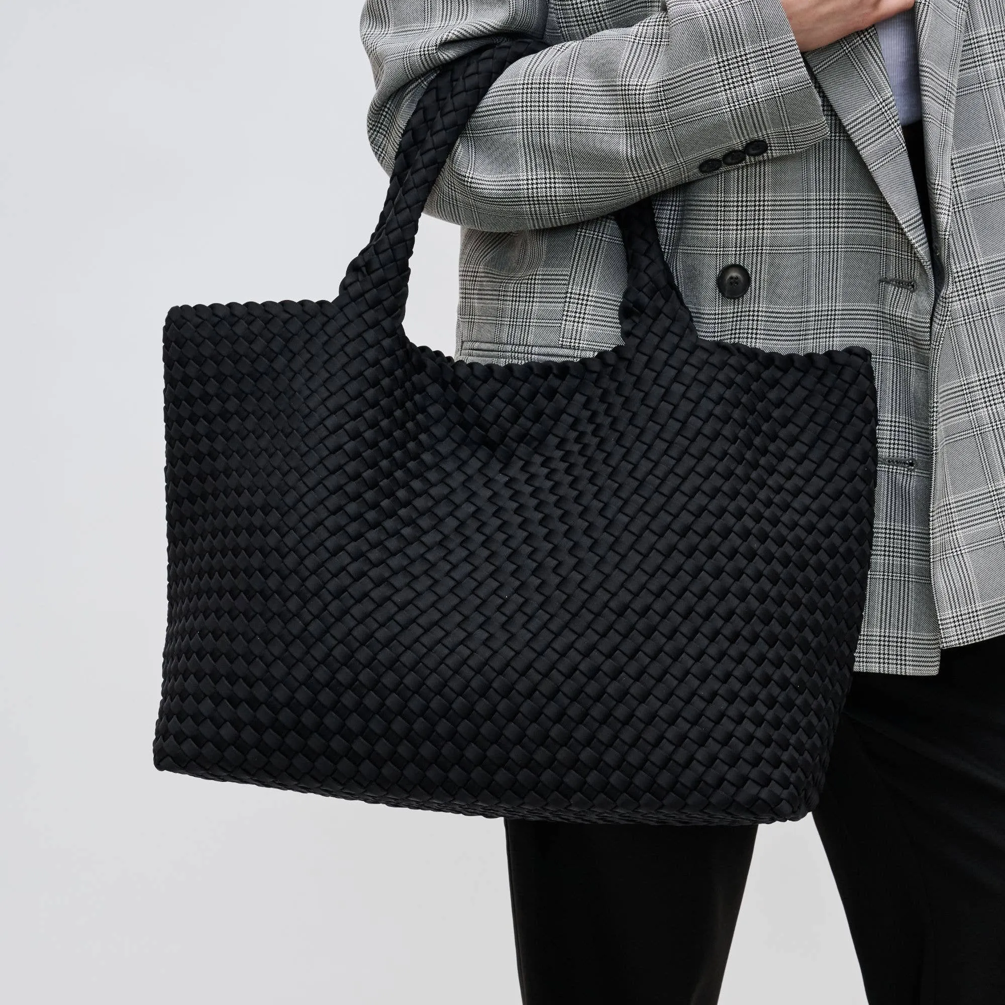 Sol and Selene Sky's The Limit Large Woven Neoprene Tote (4 Colors!)