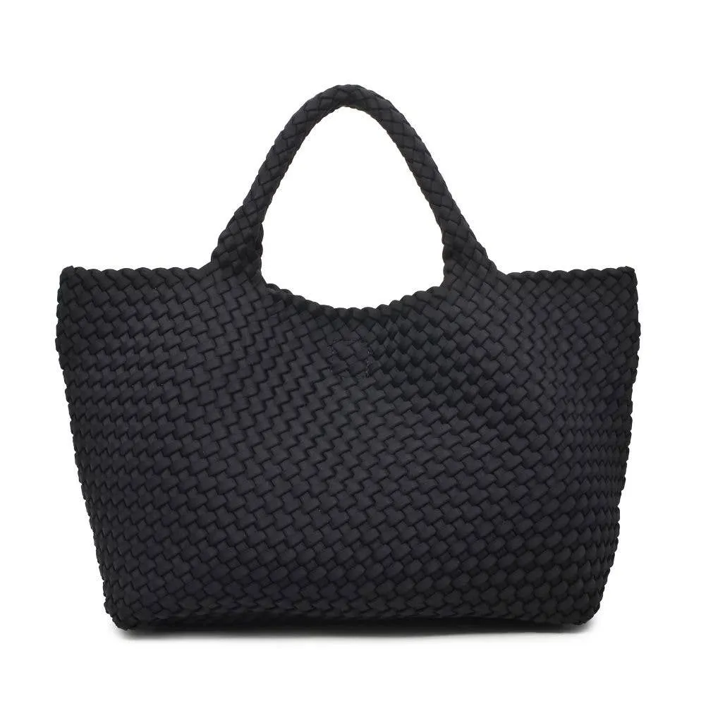 Sol and Selene Sky's The Limit Large Woven Neoprene Tote (4 Colors!)