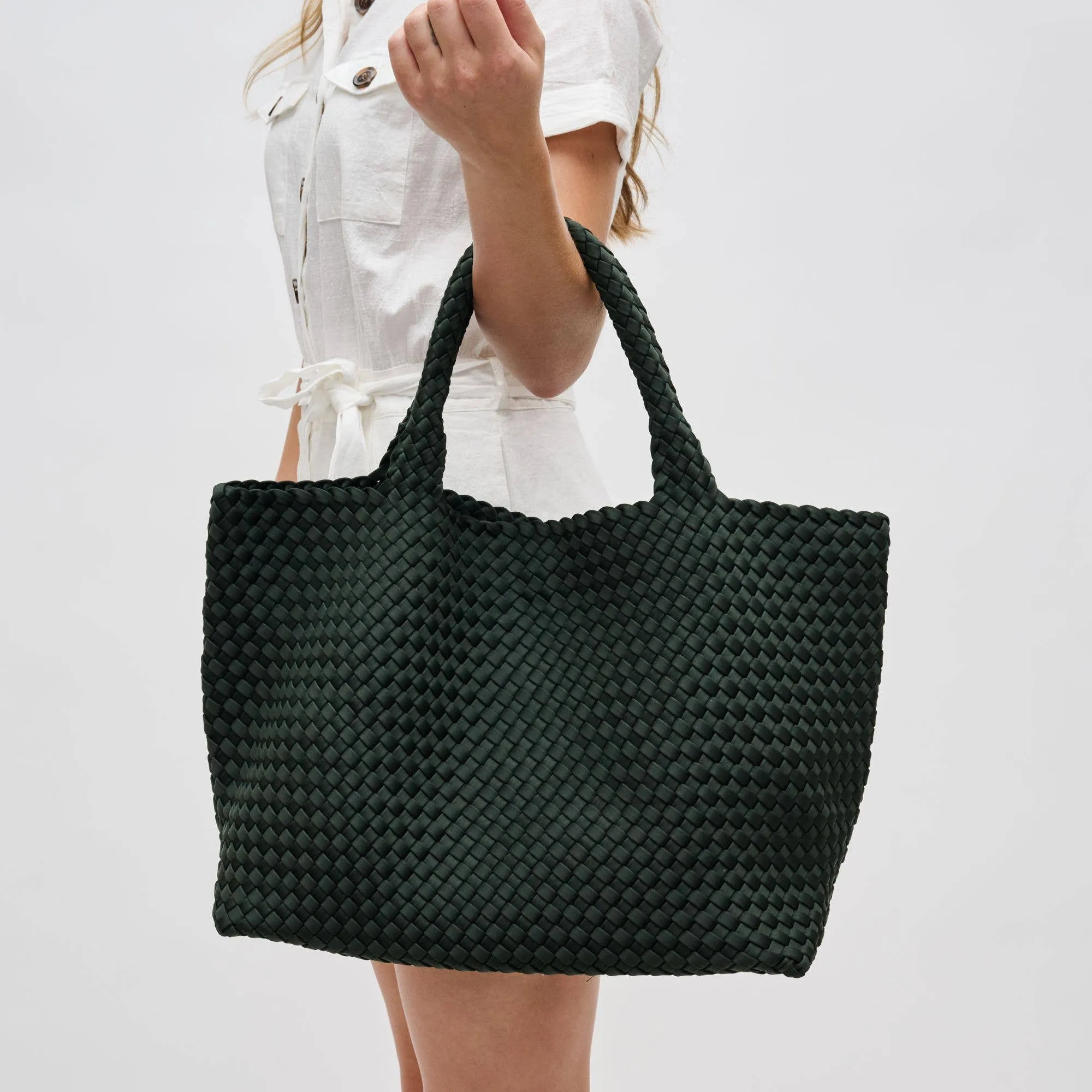Sol and Selene Sky's The Limit Large Woven Neoprene Tote (4 Colors!)