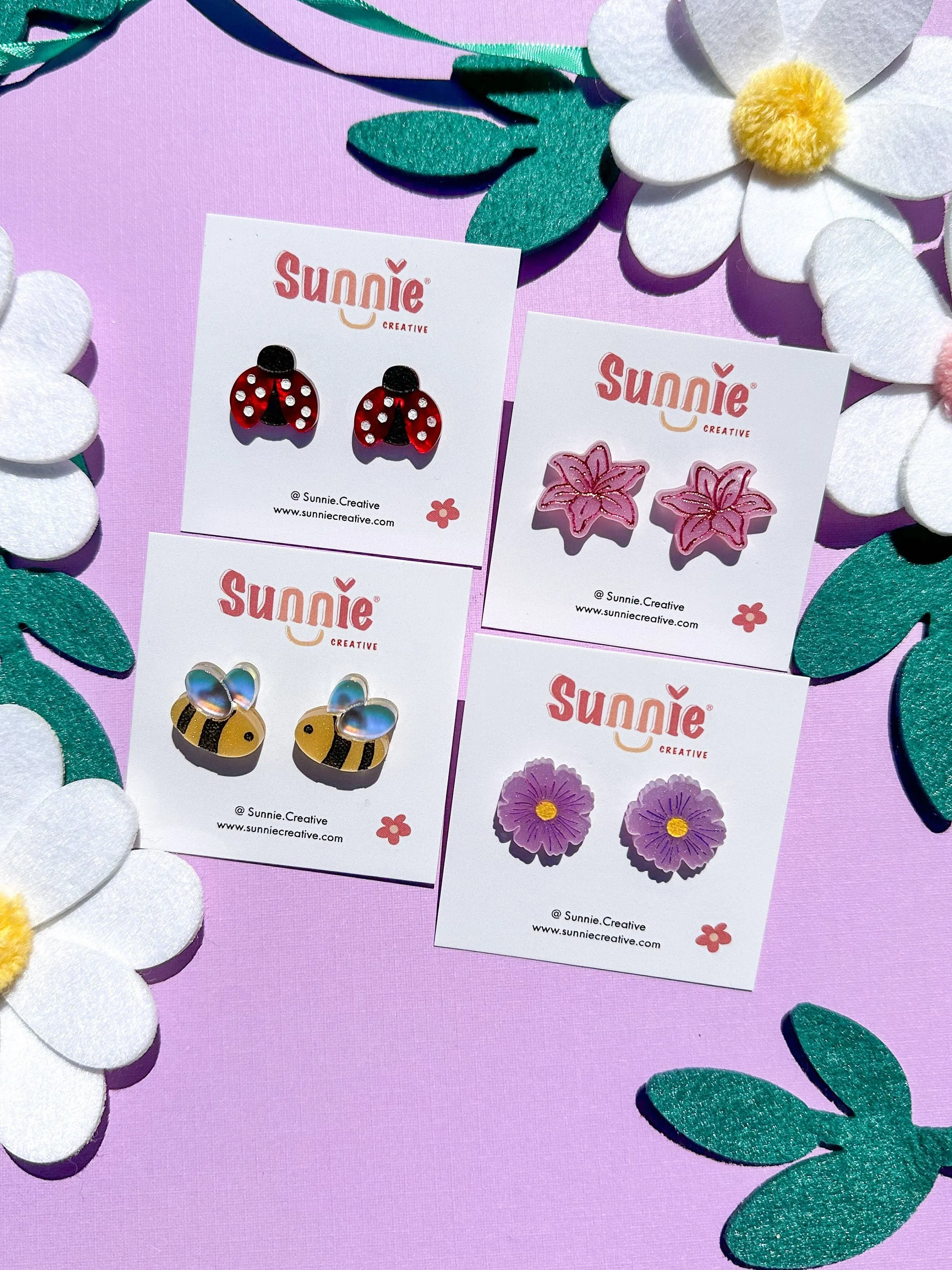 Spring Garden Studs