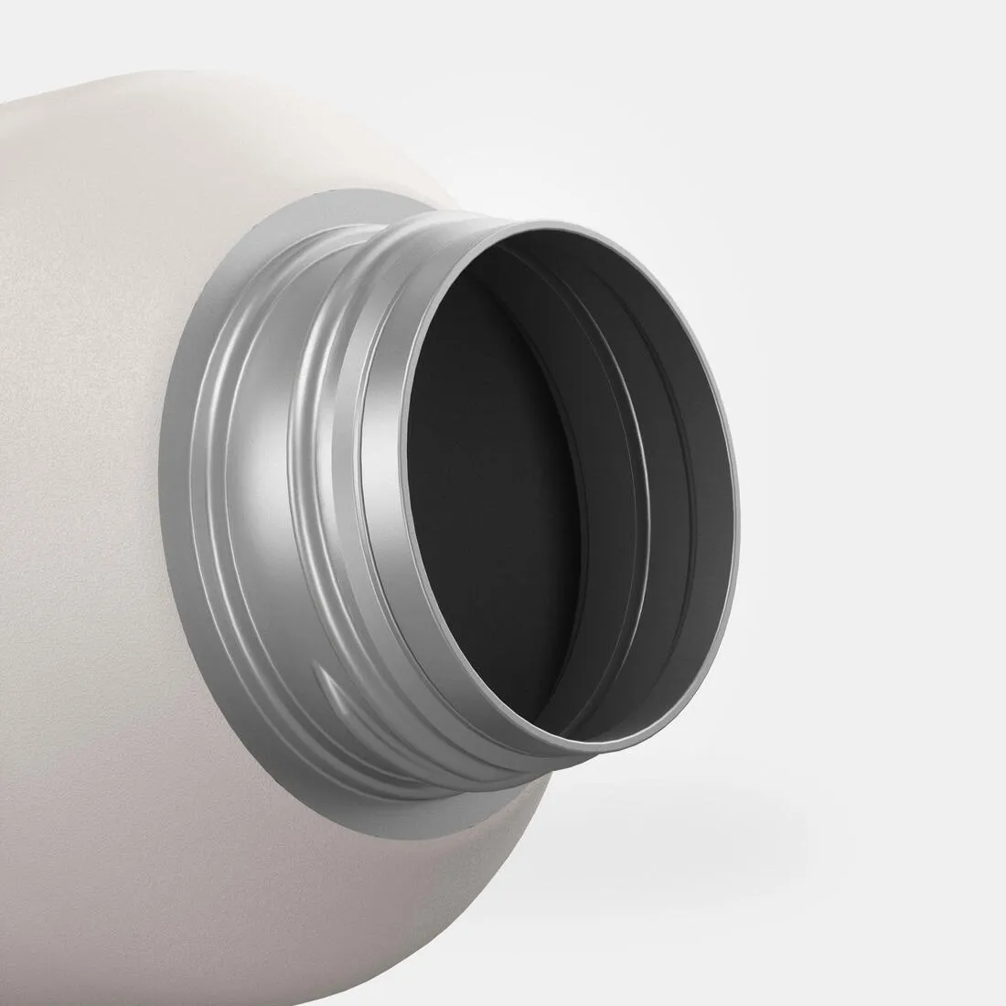 Stainless Steel Water Bottle with Screw Cap for Hiking 1 L