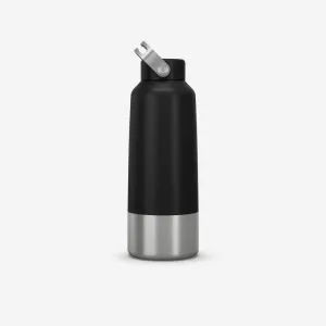 Stainless Steel Water Bottle with Screw Cap for Hiking 1 L