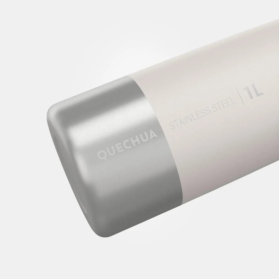 Stainless Steel Water Bottle with Screw Cap for Hiking 1 L