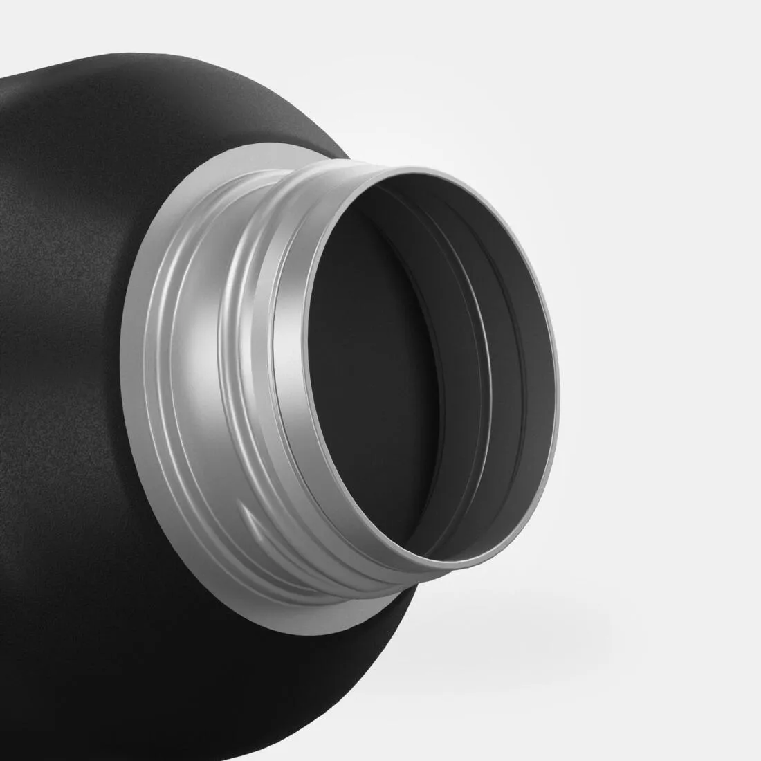 Stainless Steel Water Bottle with Screw Cap for Hiking 1 L