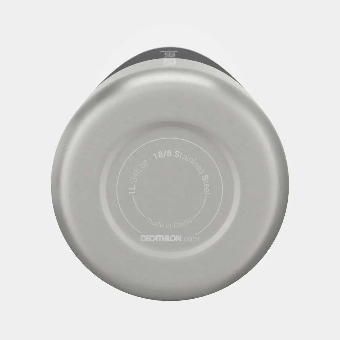 Stainless Steel Water Bottle with Screw Cap for Hiking 1 L