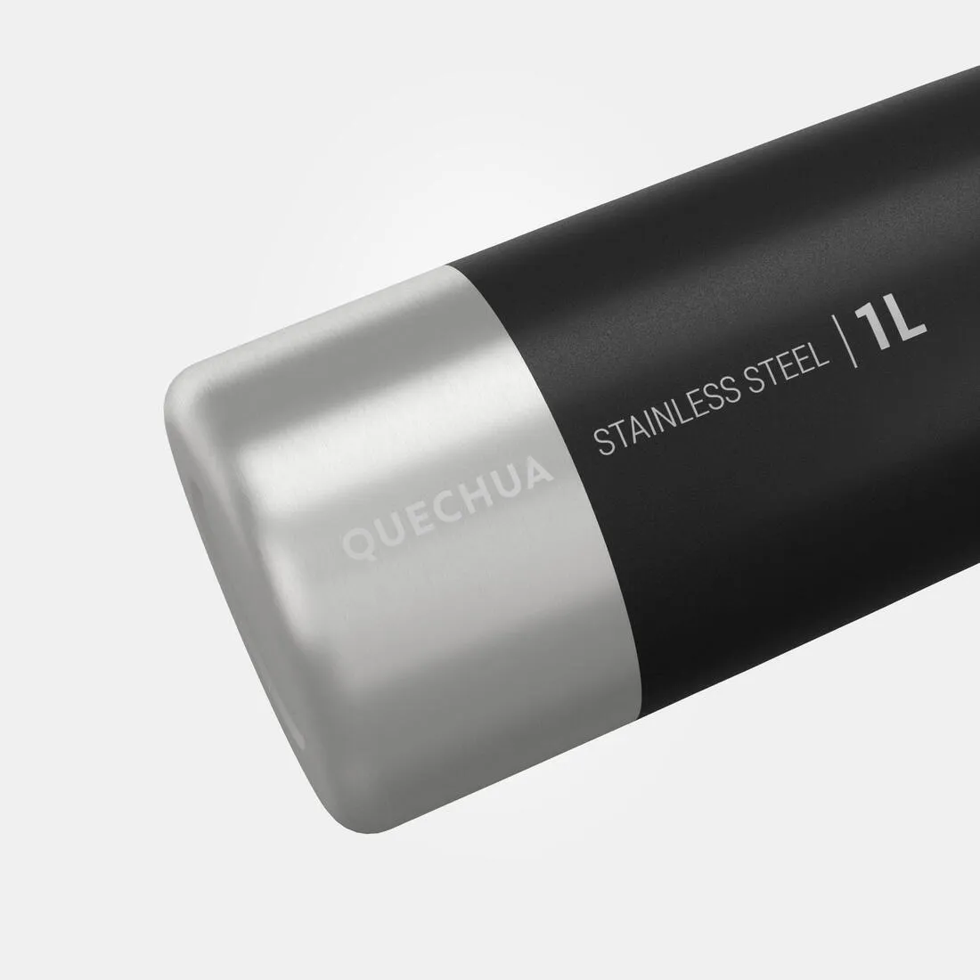 Stainless Steel Water Bottle with Screw Cap for Hiking 1 L