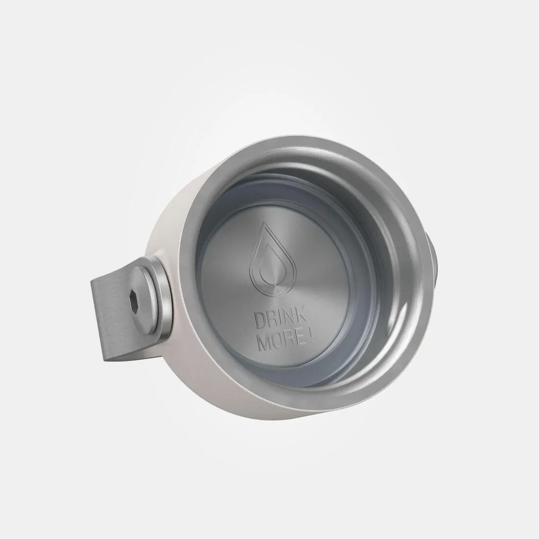 Stainless Steel Water Bottle with Screw Cap for Hiking 1 L