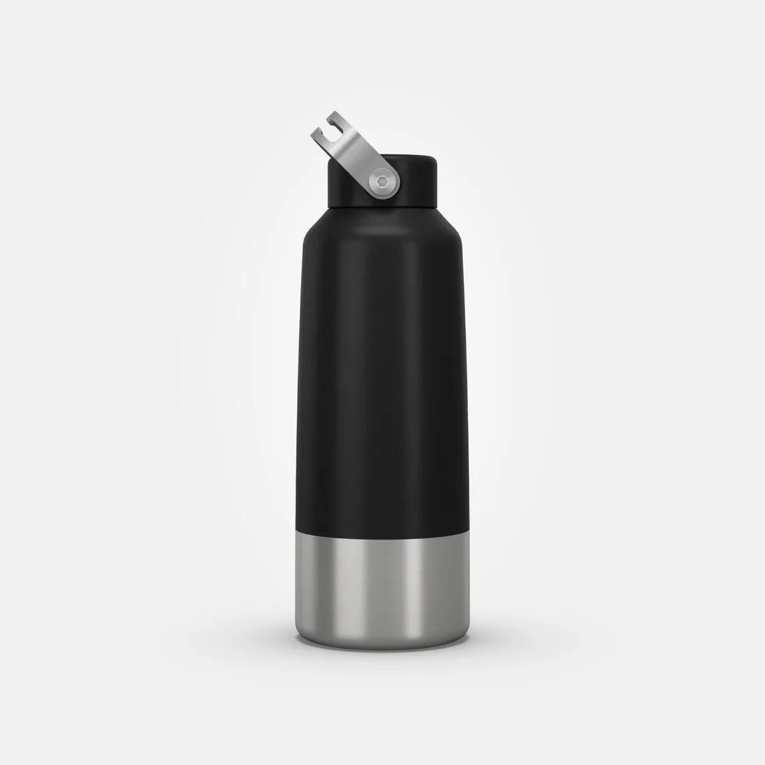 Stainless Steel Water Bottle with Screw Cap for Hiking 1 L
