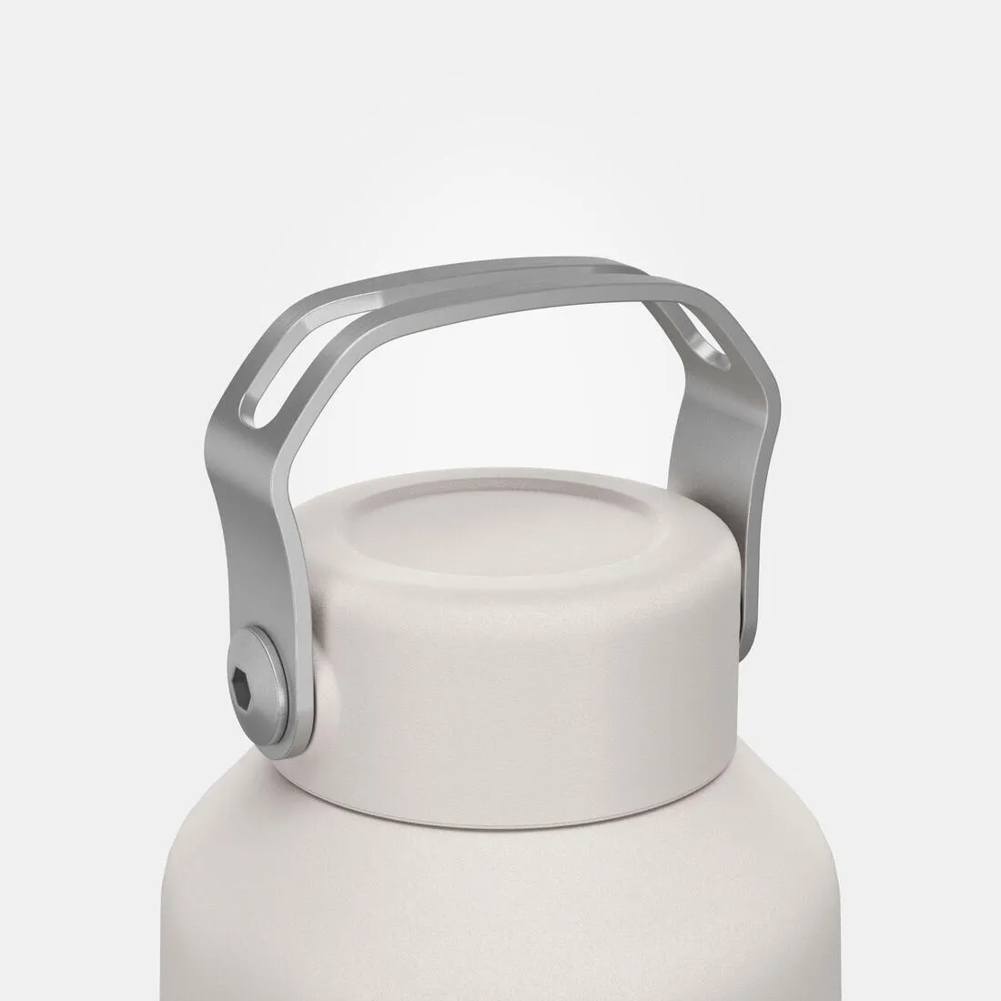 Stainless Steel Water Bottle with Screw Cap for Hiking 1 L