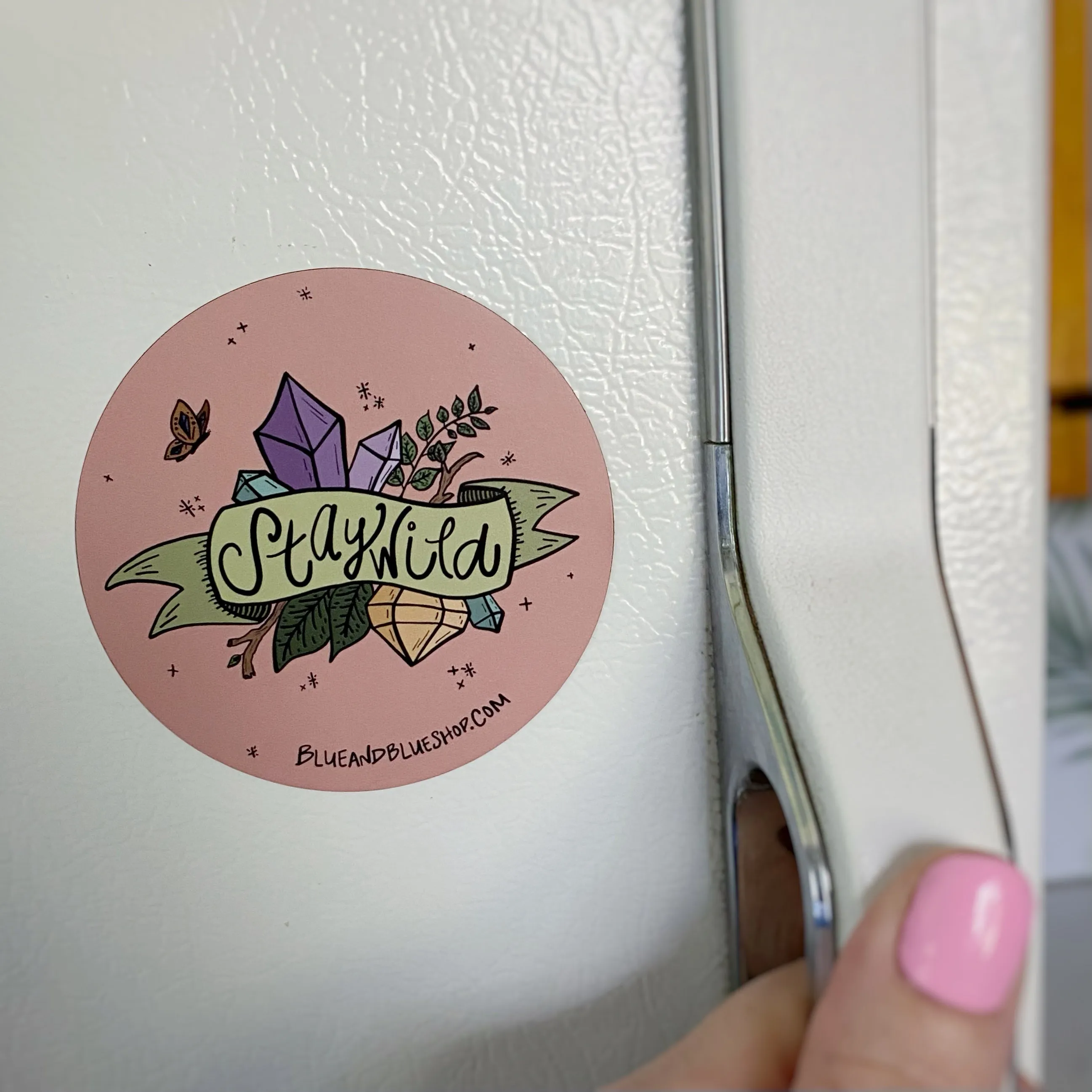 “Stay Wild” 3” Flexible Magnet