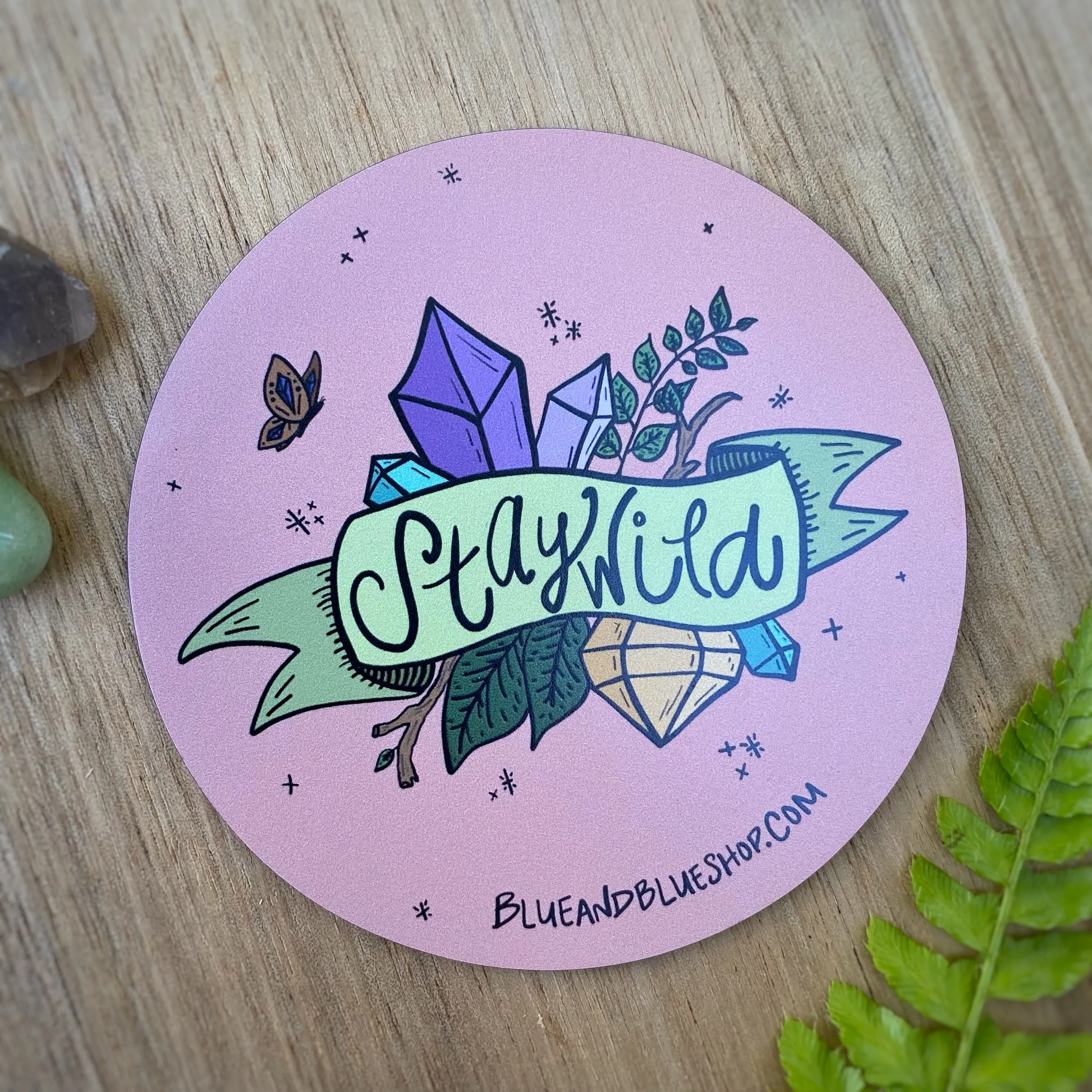 “Stay Wild” 3” Flexible Magnet
