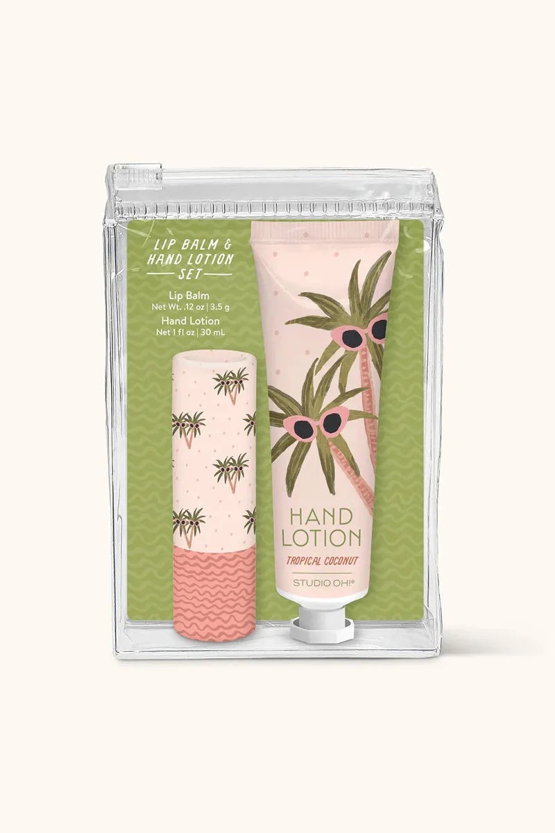 Studio Lip Balm & Lotion Set