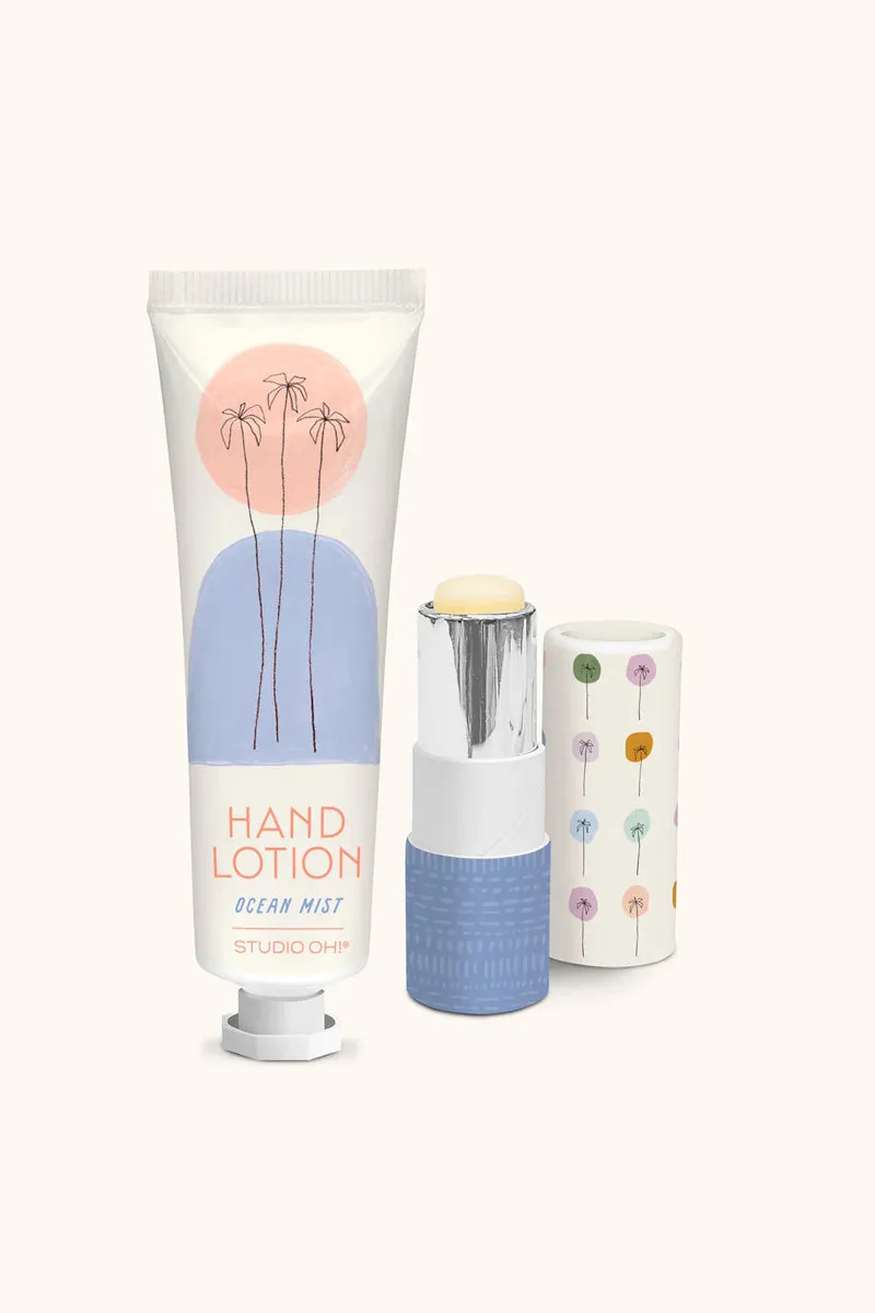 Studio Lip Balm & Lotion Set