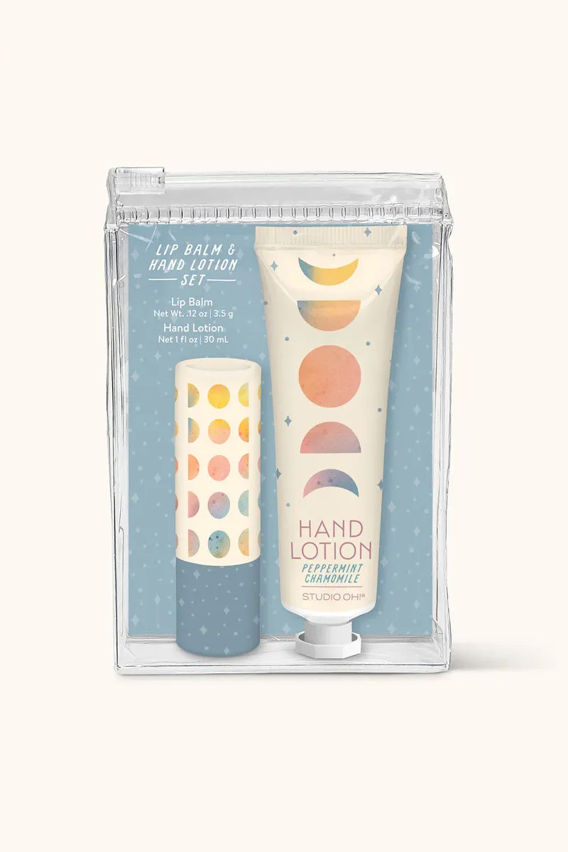 Studio Lip Balm & Lotion Set