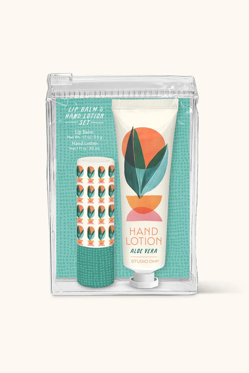 Studio Lip Balm & Lotion Set